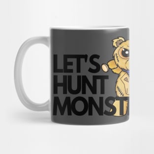 Mr. Button the Teddy Bear Monster Hunter Mug